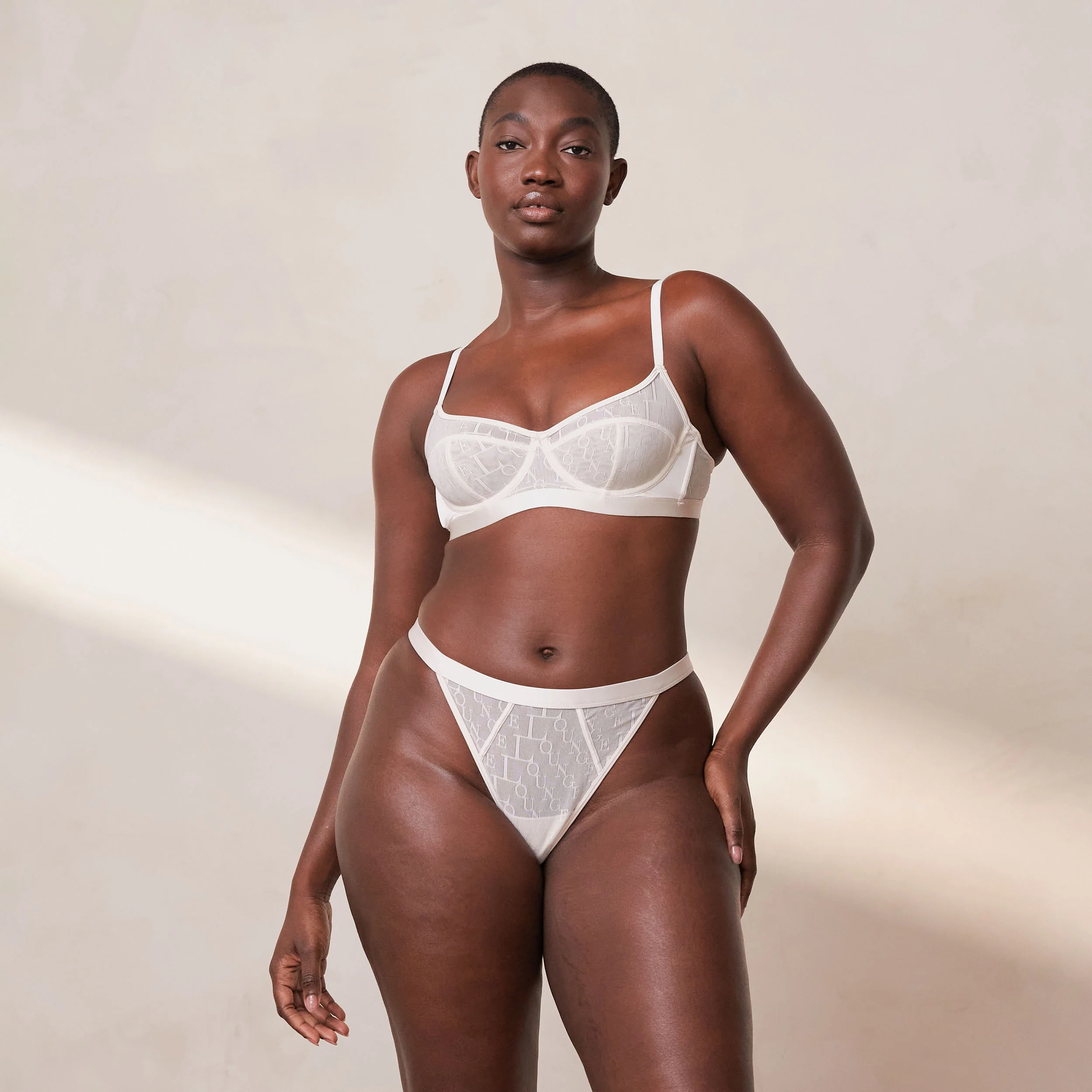 Chic Balcony Bra  - Pearl - Image 9