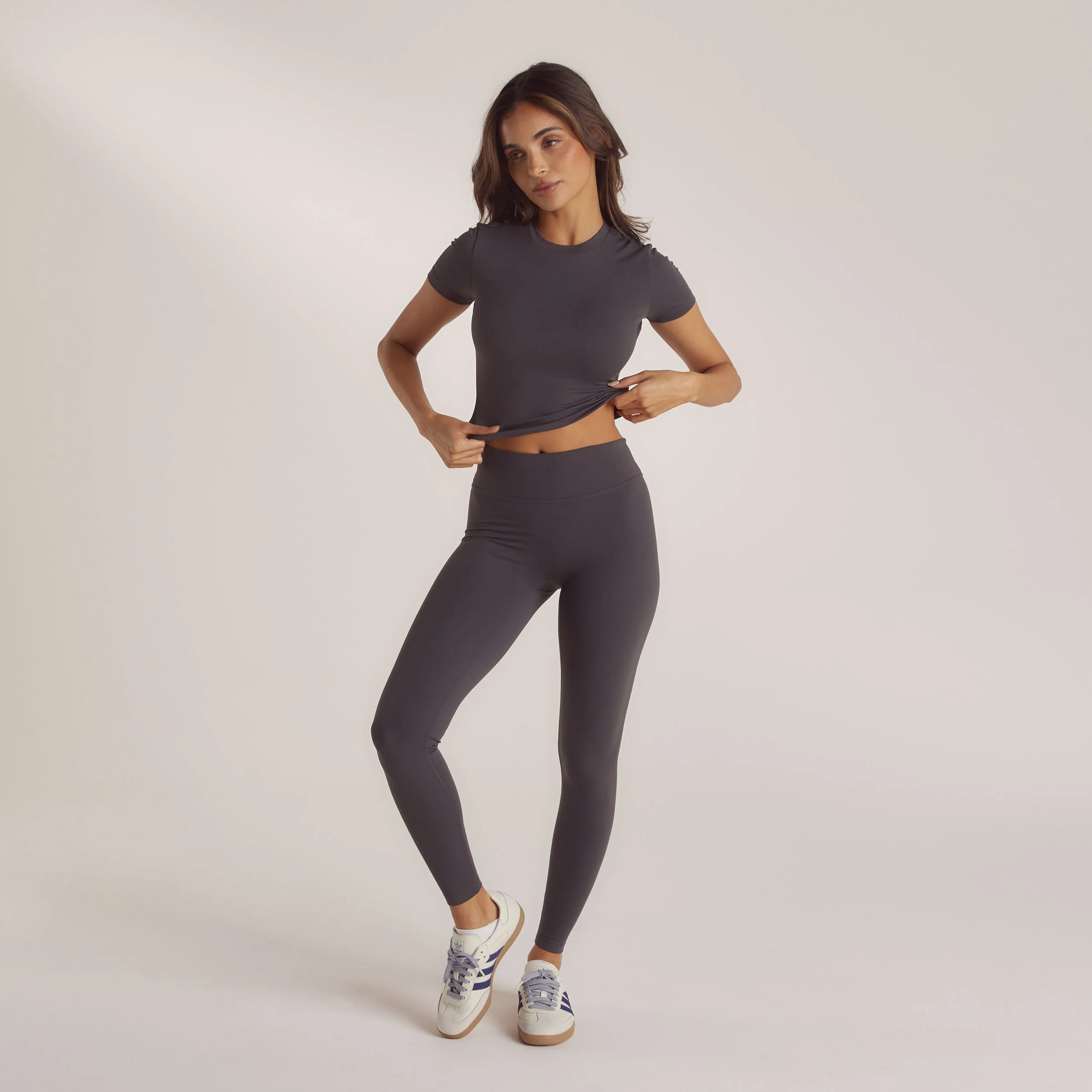 Classic Fitted Top - Ash Grey - Image 3