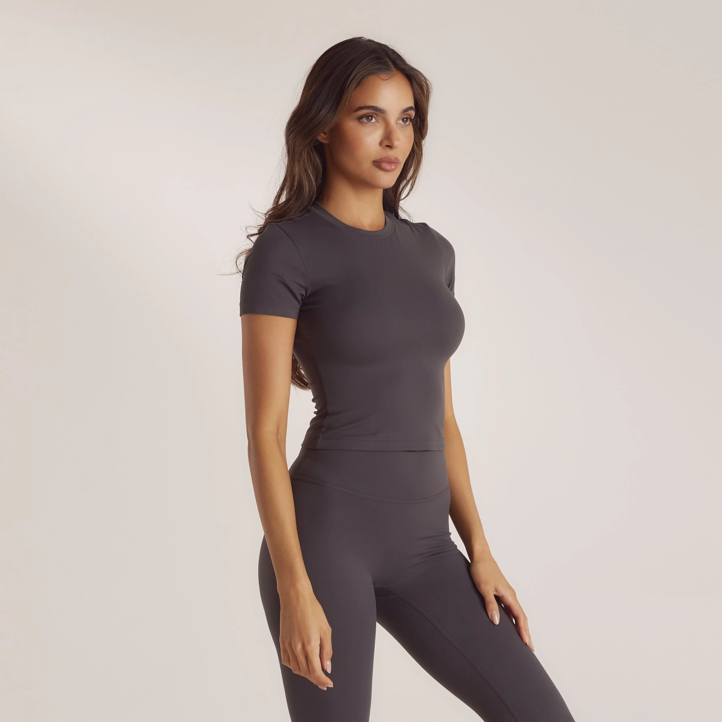 Classic Fitted Top - Ash Grey - Image 5