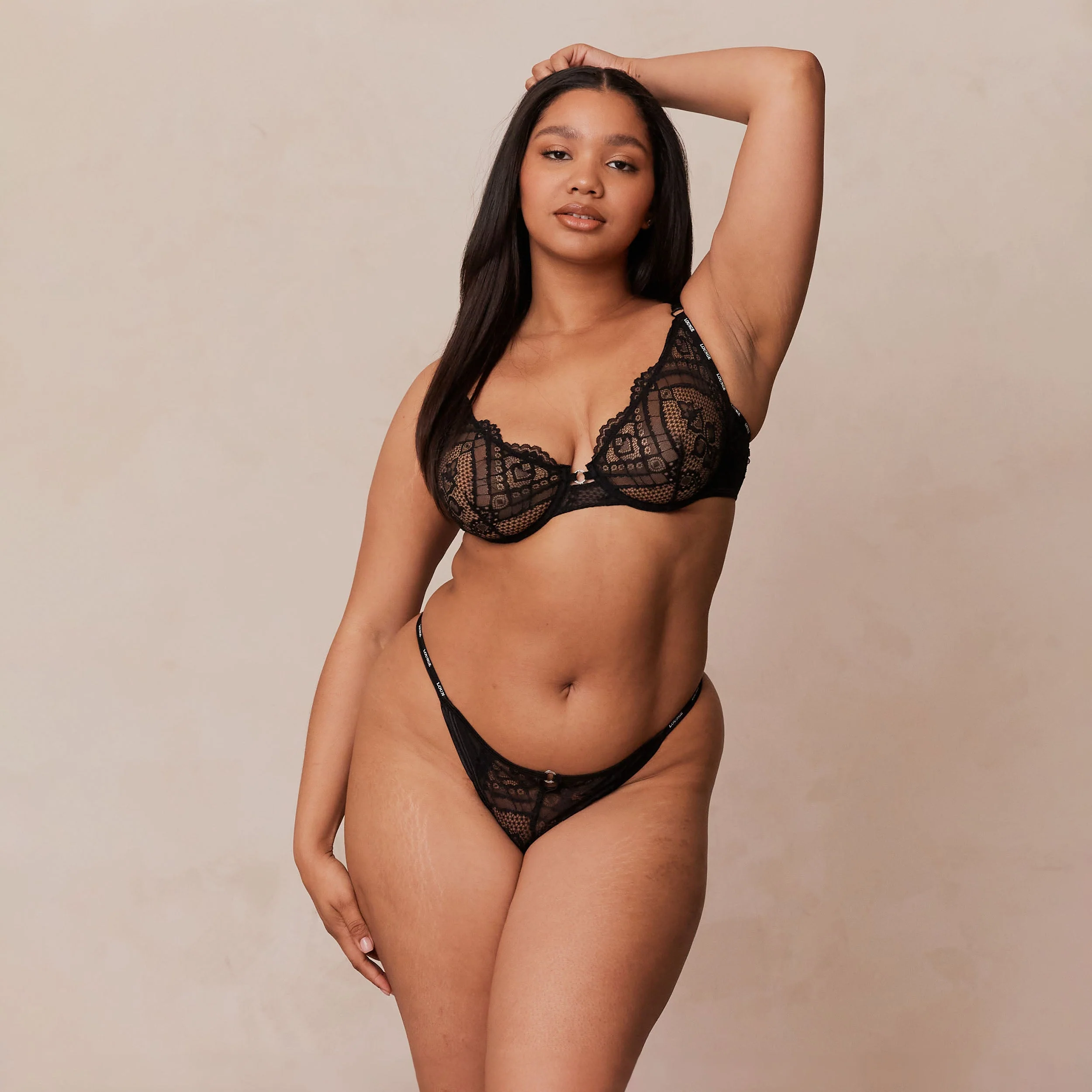 Charmed Balcony Bra  - Black - Image 9