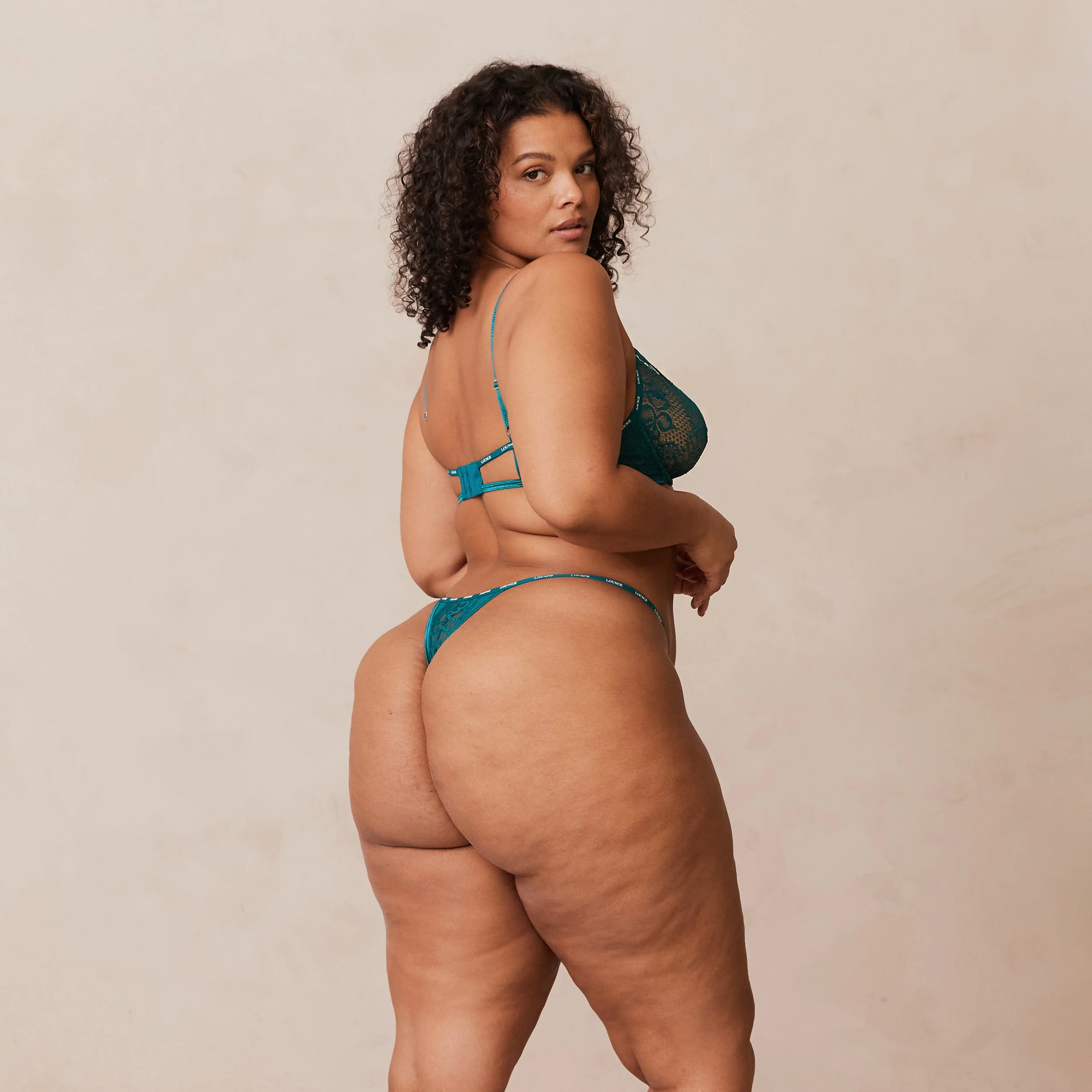 Charmed Balcony Bra  - Turquoise - Image 8